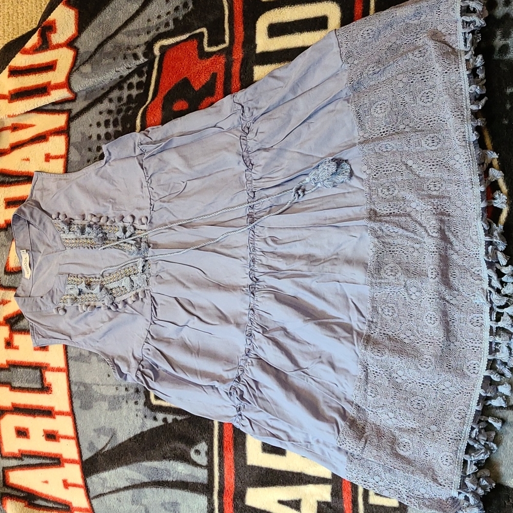 Misslook blue dress in the size large